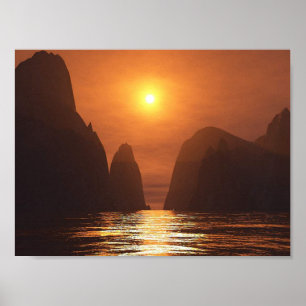 Vietnamese Sunset Poster