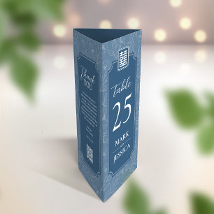 Vietnamese Table number, Menu & thank you card