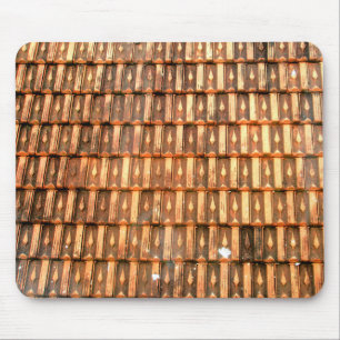 Vietnamese terracotta roof tiles mouse mat