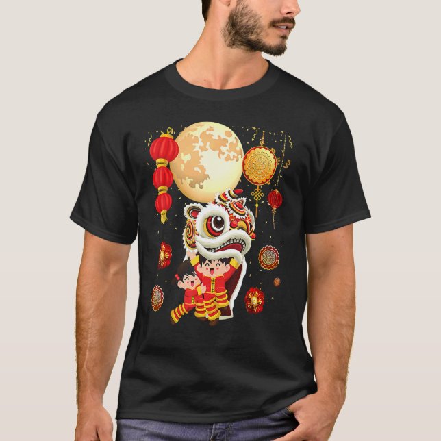 Vietnamese Tet Chinese Full Moon Festival Mid Autu T-Shirt (Front)