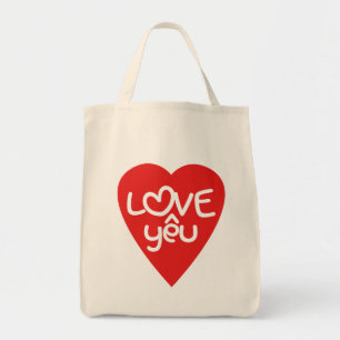 Vietnamese Valentine ♥ Love Yêu ♥ Asian Wordplay Tote Bag