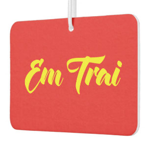 Vietnamese (Young) Brother - Em Trai ~ Tiếng Việt Car Air Freshener
