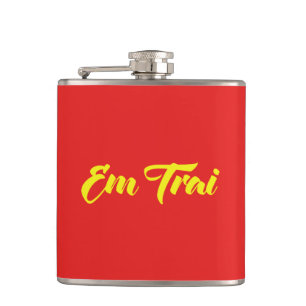 Vietnamese (Young) Brother - Em Trai ~ Tiếng Việt Hip Flask