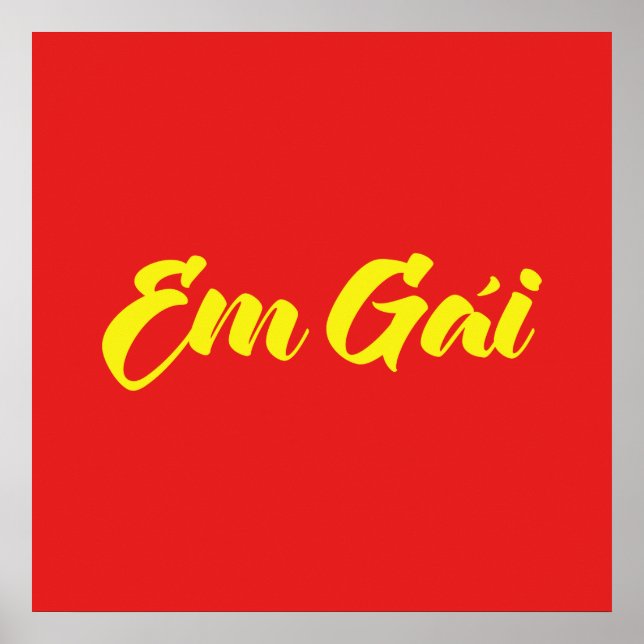 Vietnamese (Young) Sister - Em Gái ~ Tiếng Việt Poster (Front)