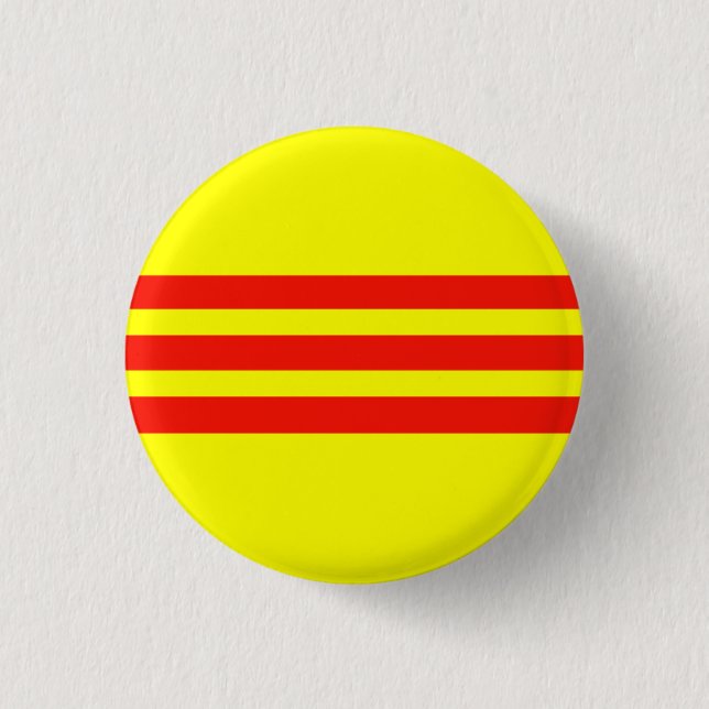 vietnameseflag 3 cm round badge (Front)