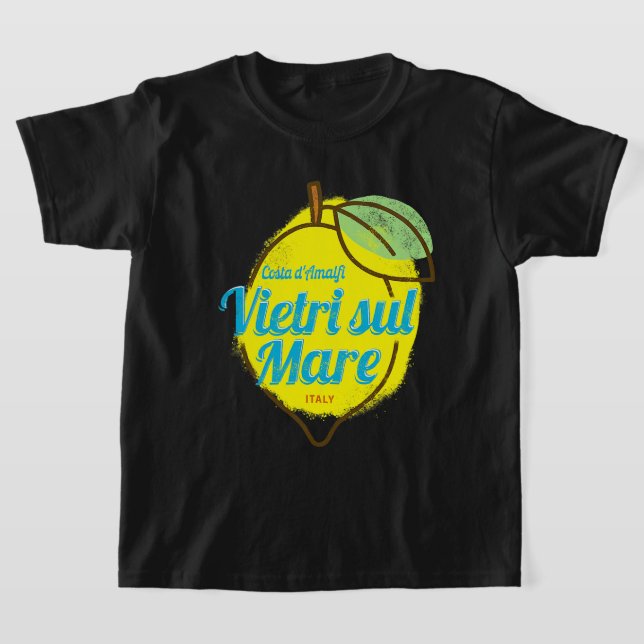 Vietri sul Mare Costa dAmalfi Lemon Italy Amalfi C T-Shirt (Laydown)