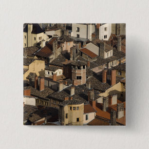 Vieux Lyon Old Lyon), France 15 Cm Square Badge