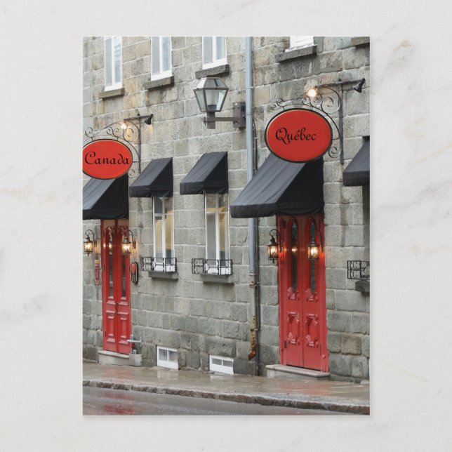 Vieux/Old Quebec Postcard (Front)