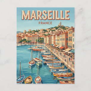 Vieux-Port de Marseille France Postcard