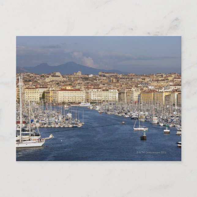 Vieux Port Postcard (Front)