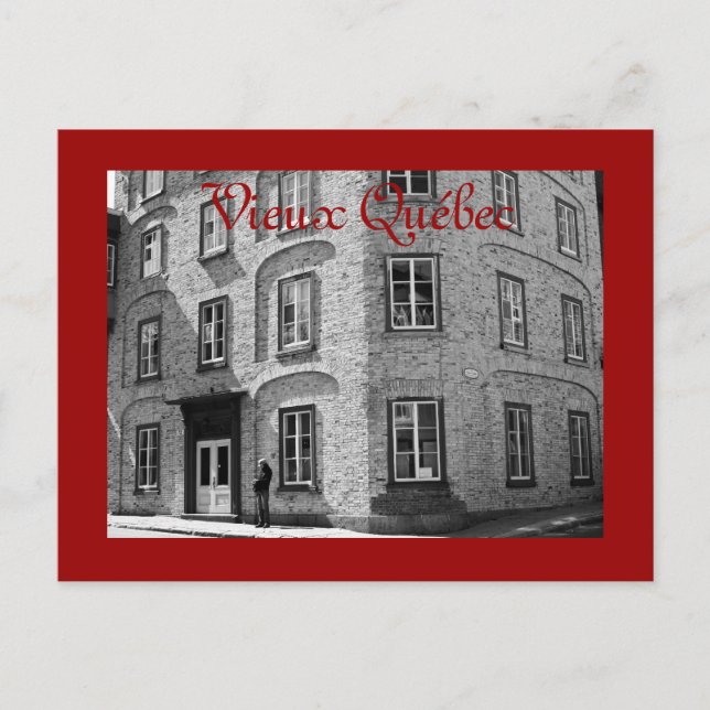 Vieux Quebec postcard (Front)