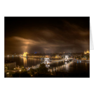 View across Budapest from Buda Castle