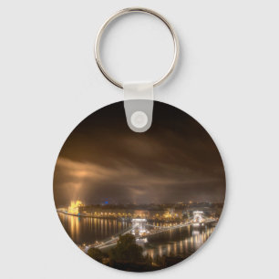View across Budapest from Buda Castle Key Ring