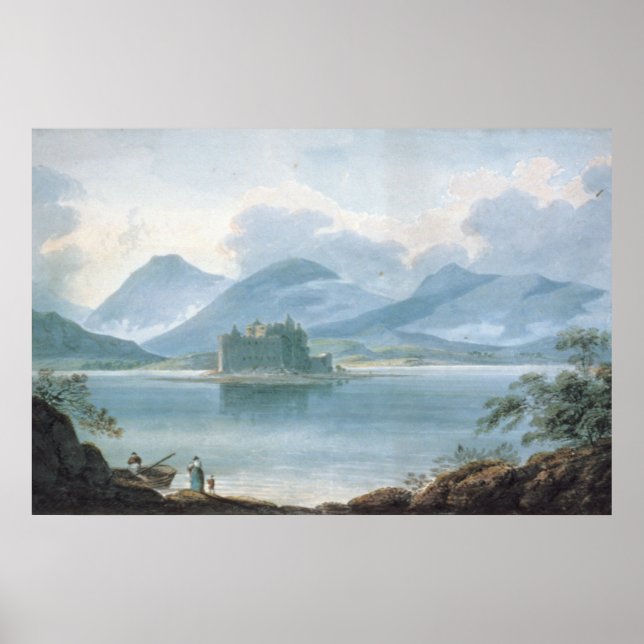 View across Loch Awe Poster (Front)