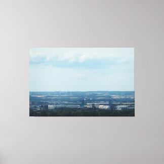 View Across Teesside Canvas Print