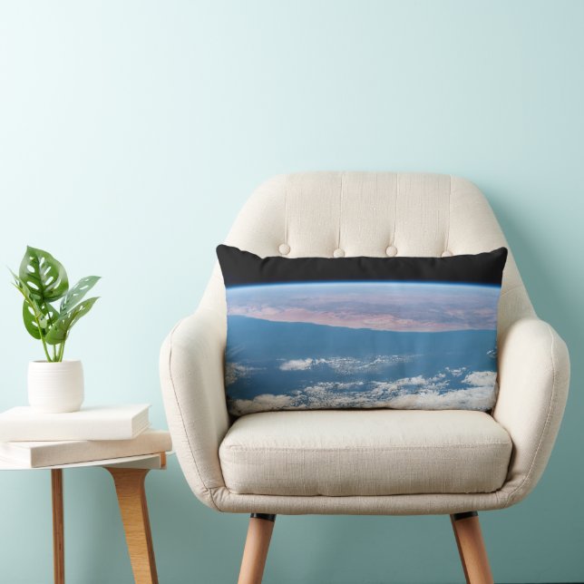 View Across The Southwest Coast Of Africa. Lumbar Cushion (Chair)