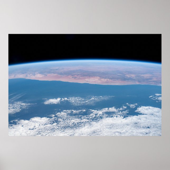 View Across The Southwest Coast Of Africa. Poster (Front)