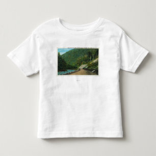 View Along Cold River of Eastern Slope of Toddler T-Shirt