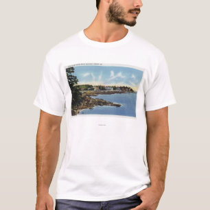 View Along Ocean Point, Homes by the Sea T-Shirt