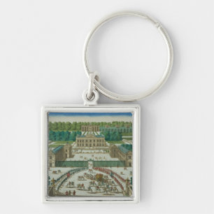 View and Perspective of the Entrance to the Chatea Key Ring