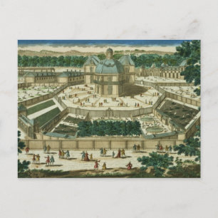 View and Perspective of the Salon de la Menagerie Postcard