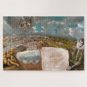 View and Plan of Toledo El Greco Jigsaw Puzzle