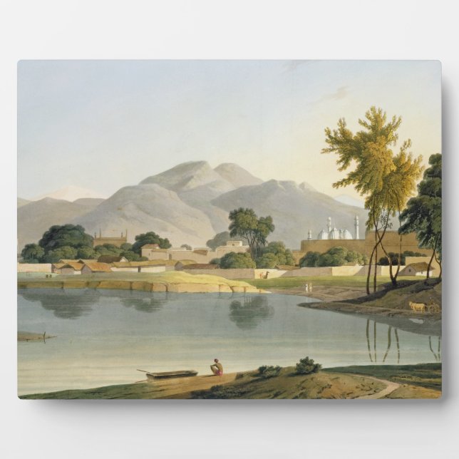 View at Nijeibabad, near the Coaduwar Gaut, Rohilc Plaque (Front)