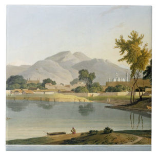 View at Nijeibabad, near the Coaduwar Gaut, Rohilc Tile