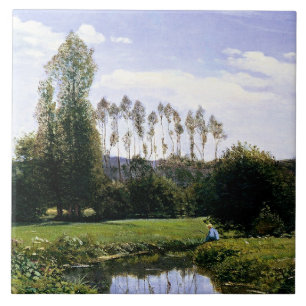 View at Rouelles le Havre, Tile