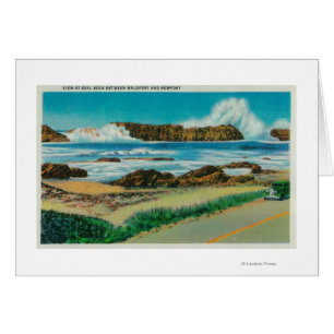 View at Seal Rock between Waldport and Newport