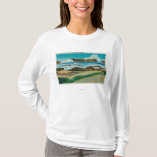 View at Seal Rock between Waldport and Newport T-Shirt