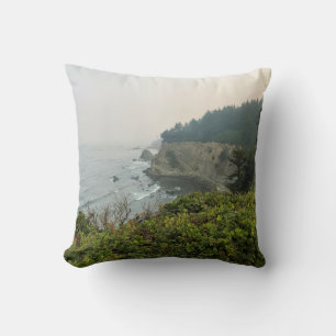 View at Simpson Reef Overlook, Oregon Coast Cushion