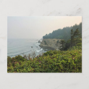 View at Simpson Reef Overlook, Oregon Coast Postcard