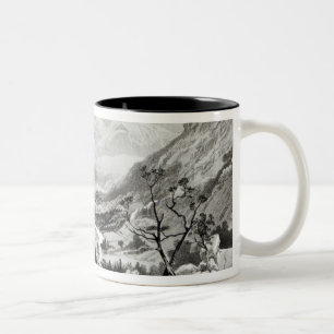 View between Senafe and Rahaguddy Two-Tone Coffee Mug