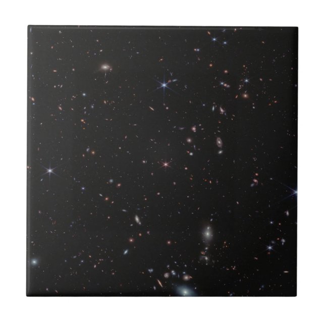 View Between The Pisces & Andromeda Constellations Tile (Front)