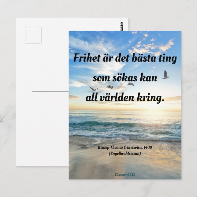 View Card — Freedom (Front/Back)