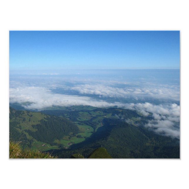 View form Pilatus, Alps Photo Print (Front)