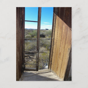 View From Assay Office In Wickenburg, Arizona Postcard