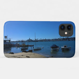 View from Balboa Island, Newport Beach, California iPhone 11 Case