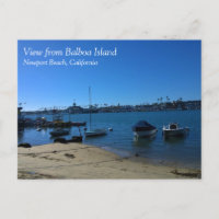 View from Balboa Island, Newport Beach, California