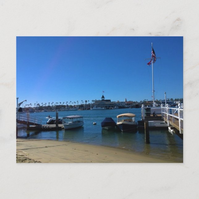 View from Balboa Island, Newport Beach, California Postcard (Front)