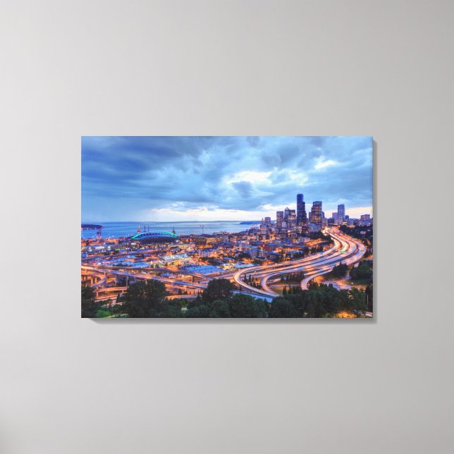 View from Beacon Hill, Pacific Med Centre Canvas Print (Front)