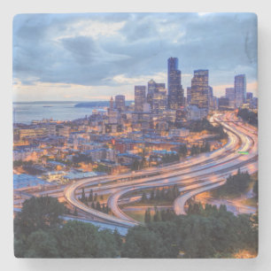 View from Beacon Hill, Pacific Med Centre Stone Coaster