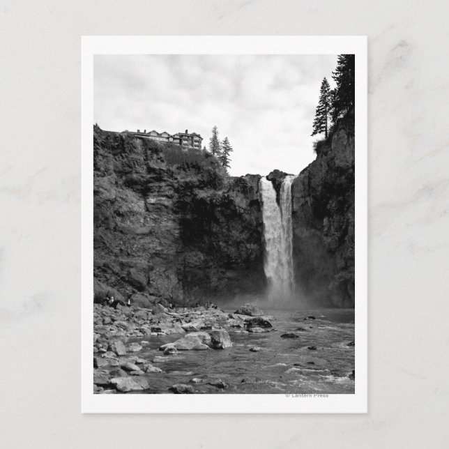 View from Below Falls Postcard (Front)