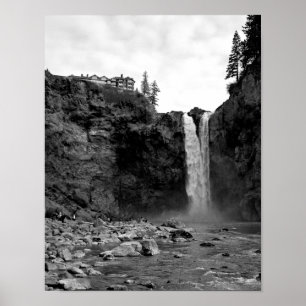 View from Below Falls Poster