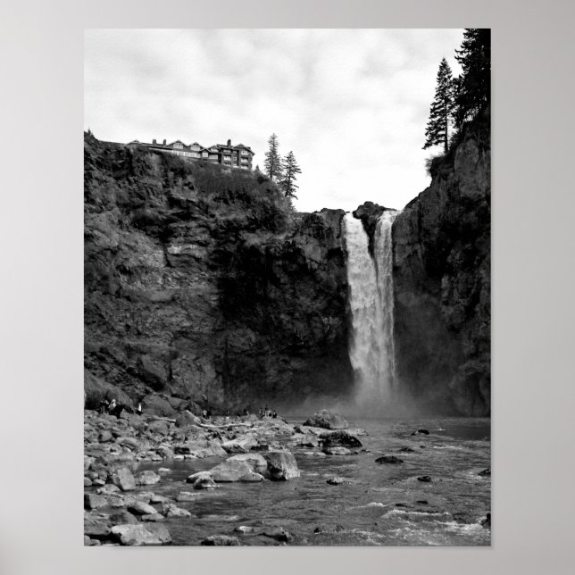 View from Below Falls Poster (Front)