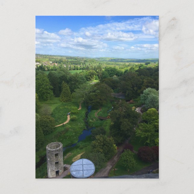 View from Blarney Castle Postcard (Front)