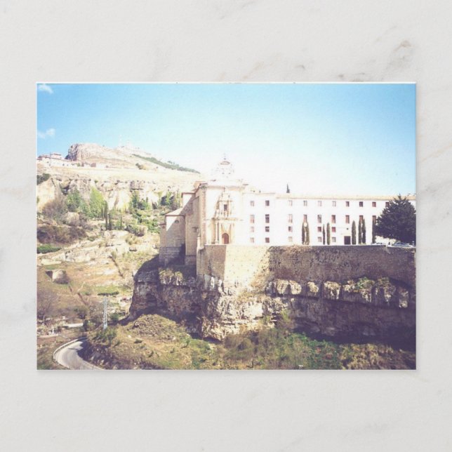 View From Bridge Cuenca Spain Postcard (Front)