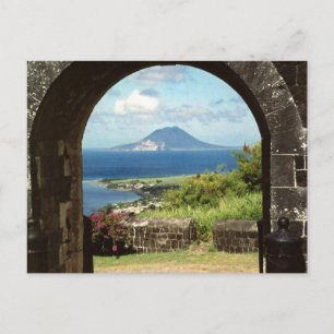 View from Brimstone Hill Fortress Postcard