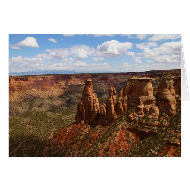 View from Canyon Rim Trail at Colorado Monument (Front Horizontal)